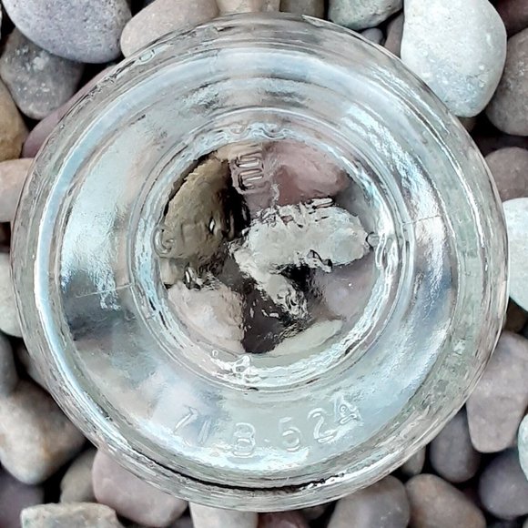 Harvest Time Pint Jar Vintage Haystack Fall Thanksgiving Glass Storage Decor - Picture 9 of 9